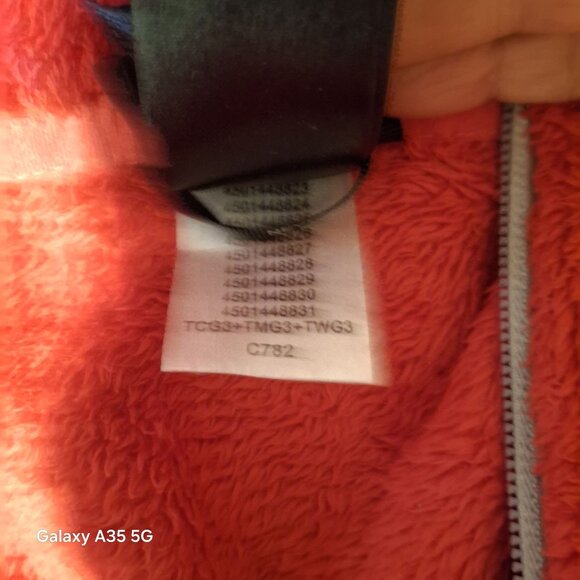 North Face Jacket Womens Medium Full Zip Long Sleeve Outdoors Fuchsia Fleece - Picture 7 of 9